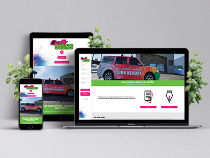Quik Signs website